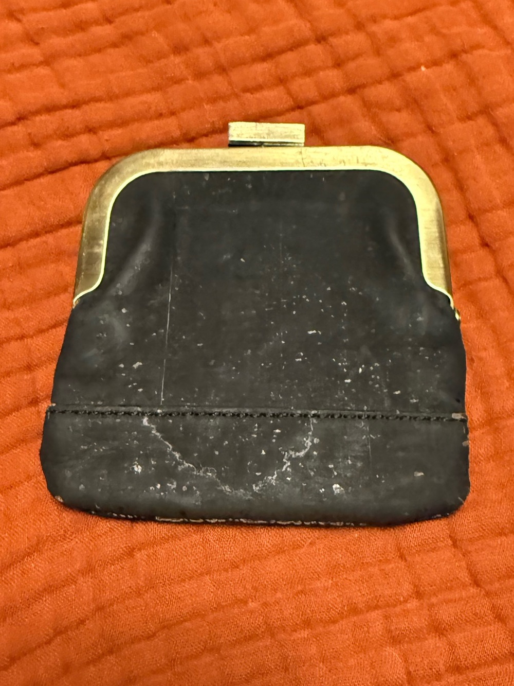 Laflore Paris Black Cork Coin Purse